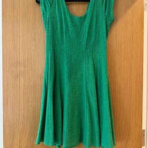 Maeve Vibrant Green Mini Dress